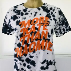 ELEVEN PARIS More KATE Than NAOMI Supermodel Tee Shirt NWT Small